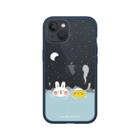 【RHINOSHIELD 犀牛盾】iPhone 11/11 Pro/Max Mod NX手機殼/懶散兔與啾先生-泡溫泉(懶散兔與啾先生)