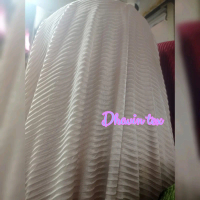 Kain Plisket Streat Import.  Kain Pleat Melamin ( Per 1 Meter)