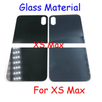 AAAA Quality Glass Material For Apple Iphone XS Max Big Hole Back Battery Cover Rear Panel Housing Case Repair Parts