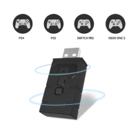 Game Handle Converter for PS5-PS4 NS Pro Wireless Bluetooth-compatible Controller Adapter for NS PC Gaming Accessories