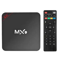 HD 4K Multimedia Player Video Equipments TV Receivers WiFi Set Top Box WiFi Media Player Smart TV Box MX9 TV Box