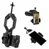 1 Universal Camera Phone Holder For Monocular Binoculars Telescope Adapter