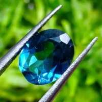 Batu Permata Blue Topaz