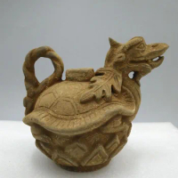 Ancient pottery, the Han dynasty dragon turtle pot pot pottery pot