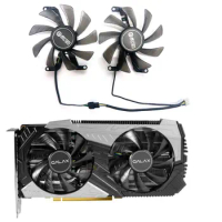 2 fans, brand new for GALAXY GeForce RTX2060 2060S 2070 8GB, replace the graphics card with fans