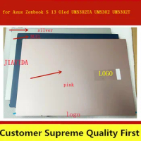 for Asus ZenBook S 13 OLED UM5302 UM5302TA UM5302T OLED 4K Display Panel Touch Screen Digitizer Assembly Upper Half Part