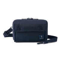 【PORTER INTERNATIONAL】機能輕靚MID斜肩包-S(午夜藍)
