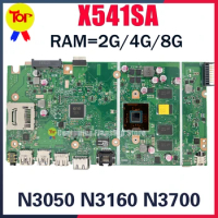 KEFU X541S Laptop Motherboard For ASUS X541SA F541S N3050 N3060 N3150 N3160 N3700 N3710 RAM 2G/4G/8G 100% Working Testd