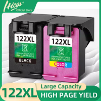 122XL Replacement for HP 122XL Ink Cartridge for HP Deskjet 1000 2050 3050 Laser Printer (1Black/1Color, 2Pack )
