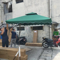 tenda payung gantung/payung taman,cafe, shower kotak diameter 300 cm