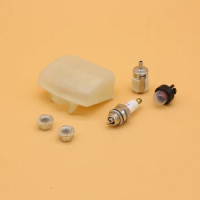 Air Filter Spark Plug Primer Bulb Bar Nuts Kit Fit For HUSQVARNA 340 345 346 XP 350 353 Chainsaw Parts 537024003