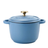 Cast Iron Cauldron Steaming Pot Cooking Milk Fondue Non Stick Cooking Pot Set Instant Noodle Ollas De Cocina Kitchen Cookware