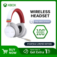 Microsoft Xbox Wireless Headset - Starfield Limited Edition - for Xbox Series X S, Xbox One and Windows 10