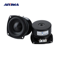 AIYIMA 3 Inch Woofer Speaker 4 8 Ohm 25W Alumina Ceramic Audio Bass Speaker Sound Amplifier Home Theater Loudspeaker