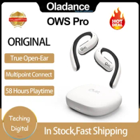 Oriignal Oladance OWS Pro Open Ear Bluetooth Headphones with Multipoint Connection,Charging Case Included, For Android &amp; IPhone