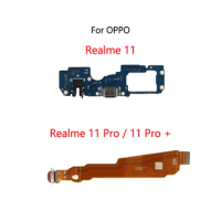 USB Charge Dock Port Socket Jack Plug Connector Flex Cable For OPPO Realme 11 Pro + Plus 5G Charging Board Module