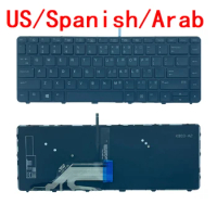 New US Spanish Arab Laptop Backlit Keyboard For HP Probook 430 G3 430 G4 440 G3 440 G4 445 G3 640 G2 645 G2 830323-FP1