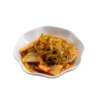 【蘭揚食品】黃金泡菜裙帶絲200g-植物五辛素(蔬食/素食/料理包/調理包/小菜)