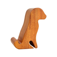 【Mahogany 瑪荷尼家具】全原木 桃花心木 汪汪架(平板架、手機座、名片架)