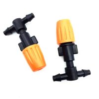 10 pcs Plant Lawn Irrigation Farmland Watering Dripper Sprayer Sprinkler 4/7 mm hose connectionFlowers conservation Garden Tools