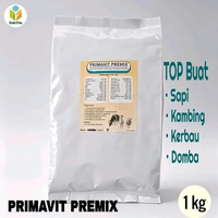 Ternak Prima PRIMAVIT PREMIX Suplemen Premix Untuk Meningkatkan Pertumbuhan Hewan Sapi Kambing Domba