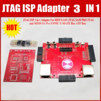 New Original MOORC JTAG ISP 3 IN 1 Adapter For RIFF EASY JTAG SAM PRO JTAG MEDUSA PRO EMMC E-MATE BOX ATF BOX