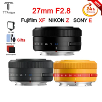 TTArtisan 27mm F2.8 Autofocus Camera Lens APS-C For Sony Nikon Fujifilm X Mount for X-T30 II XT4 XT3 X-Pro3 X-Pro2 X-T2 XH1 XT1