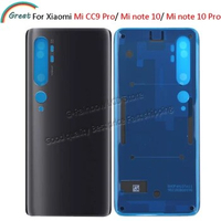 Back Cover For Xiaomi Mi Note 10 Pro Back Battery Cover CC9 Pro Rear Glass Door Case For Xiaomi Mi Note 10 Pro Back Cover