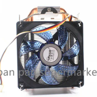 4 Heatpipes CPU Cooler TDP 160W 90mm LED CPU Fan Aluminum Heatsink for LGA 775/1150/1151/1155/1156/1366 &amp; FM1/2,AM2+/3+