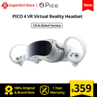 100% Original Pico 4 VR Headset All-In-One Virtual Reality Headset Pico4 3D VR Glasses 4K+ Display For Metaverse &amp; Stream Gaming