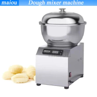 Flour Mixers Home Up Dough Mixer Stainless Steel Basin Bread Kneading Machine Food Pasta Stirring Maker
