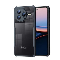【XUNDD 訊迪】POCO F7 Ultra 軍事防摔 鏡頭全包覆 清透保護手機殼-夜幕黑
