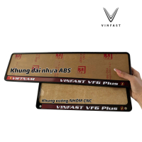 Khung biển số ô tô VIN FAST VF6 dài và vuông cho biển kích thước mới, vf3, vf5, vf6, vf6plus