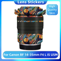 RF14-35 Camera Lens Body Sticker Coat Wrap Protective Film Decal Skin For Canon RF 14-35mm f/4 L IS USM 14-35 F4 RF1435 RF1435MM