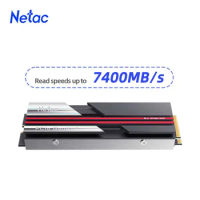 Netac 7450MB/s SSD NVMe M.2 2280 4TB 2TB 1TB Internal Solid State Hard Disk M2 PCIe 4.0x4 2280 SSD Drive for PS5 PC