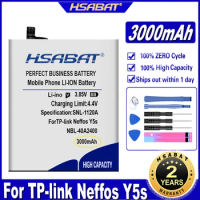 HSABAT NBL-40A2400 NBL40A2400 NBL 40A2400 3000mAh Battery for TP-link Neffos Y5s TP804A TP804C Batteries
