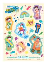 Sticker Doraemon Movie 44 (2025) thời trang