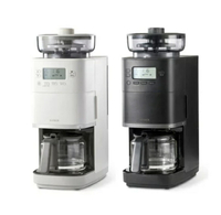 日本新款 siroca CM-6C261 錐形全自動咖啡機 研磨 磨豆 美式咖啡機 自動計量 不鏽鋼濾網 6杯份 日本代購