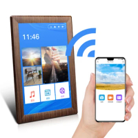 10" smart small size digital photo frame free cloud storage wifi android system