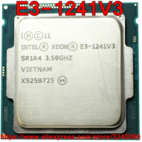 Original Intel CPU Xeon E3-1241V3 Processor 3.50GHz 6M 80W Quad-Core E3 1241V3 LGA1150 free shipping E3-1241 V3 E3 1241 V3
