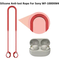 For Sony WF-1000xm4 Earphone Rope Neck Strap Silicone Anti-Lost Holder Cable New Fashion Sport Soft Lanyard Headphone Cord