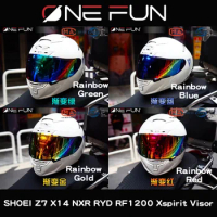 Motorcycle Helmet Visor Lens Full Face Shield lens case for SHOEI X14 Z7 Z-7 CWR-1 NXR RF-1200 X-Spirit 3 Visor Mask Anti Fog UV