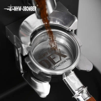 MHW-3Bomber - DEX Precise Filter Basket 15g 18g 20g Espresso Filter Baskets Fit 58mm Portafilter Str