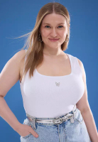 Trendyol Plus Size Cotton Tank Top