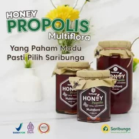 HONEY PROPOLIS SARIBUNGA 650gr - Madu Asli Murni Propolis Serambi Botani - Madu propolis Grade A+ 35