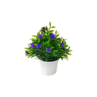 OEM SK-C551 C555 Ornamen Pot Bunga Hias Tanaman Bunga Dekorasi Rumah Tanaman Artificial Daun Dekoras
