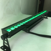 20 pieces Double-deck Waterproof dmx Strip Bar led wall washer outdoor 24x10w rgbw led wall washer light fixture