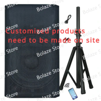 5000W 15" High Power Professional Audio Out/indoor PA Speaker System Sound Box DJ Party Array Line System