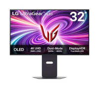 【LG】32'' UltraGear™ 4K OLED 雙模式專業電競螢幕 (240Hz ↔480Hz) (7W喇叭)32GS95UV-B