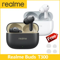 realme Buds T300 Earbuds Wireless Bluetooth 5.3 Earphone Headset ANC IP55